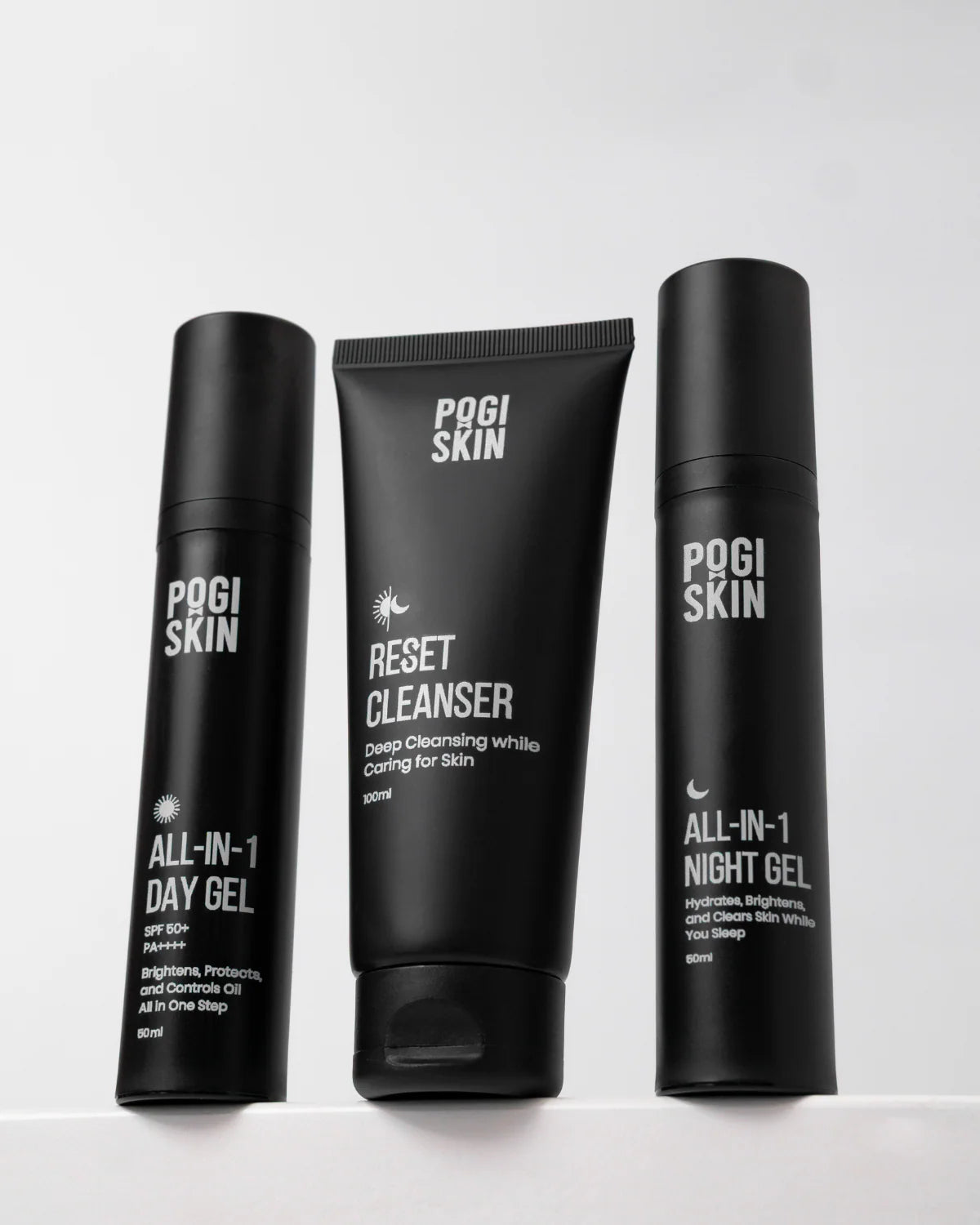 All-In-One Premium Set - Day Gel, Cleanser, Night Gel