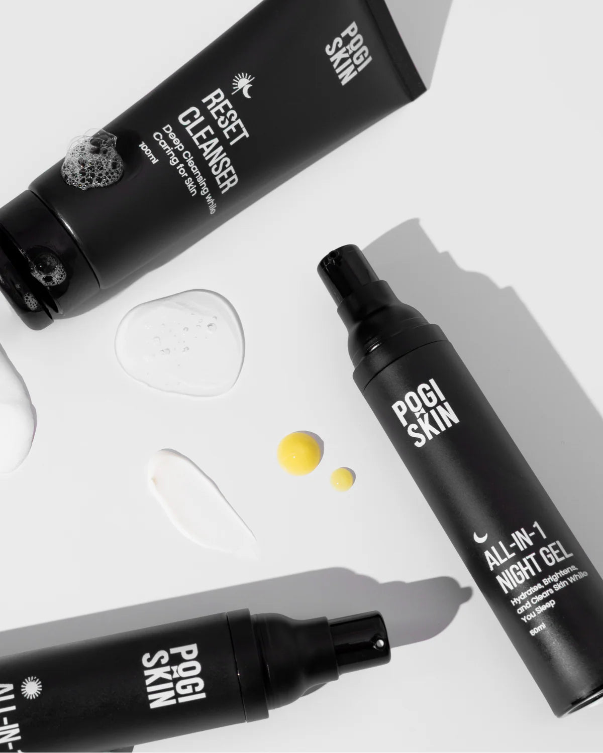 All-In-One Premium Set - Day Gel, Cleanser, Night Gel