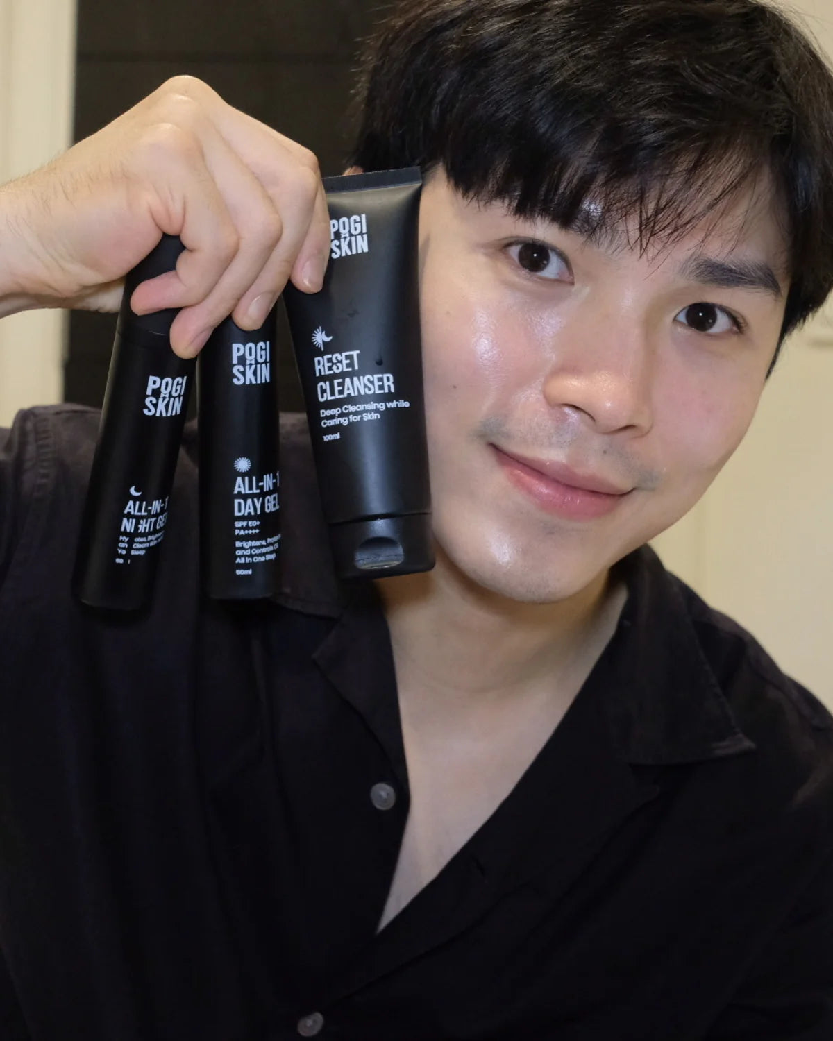 All-In-One Premium Set - Day Gel, Cleanser, Night Gel