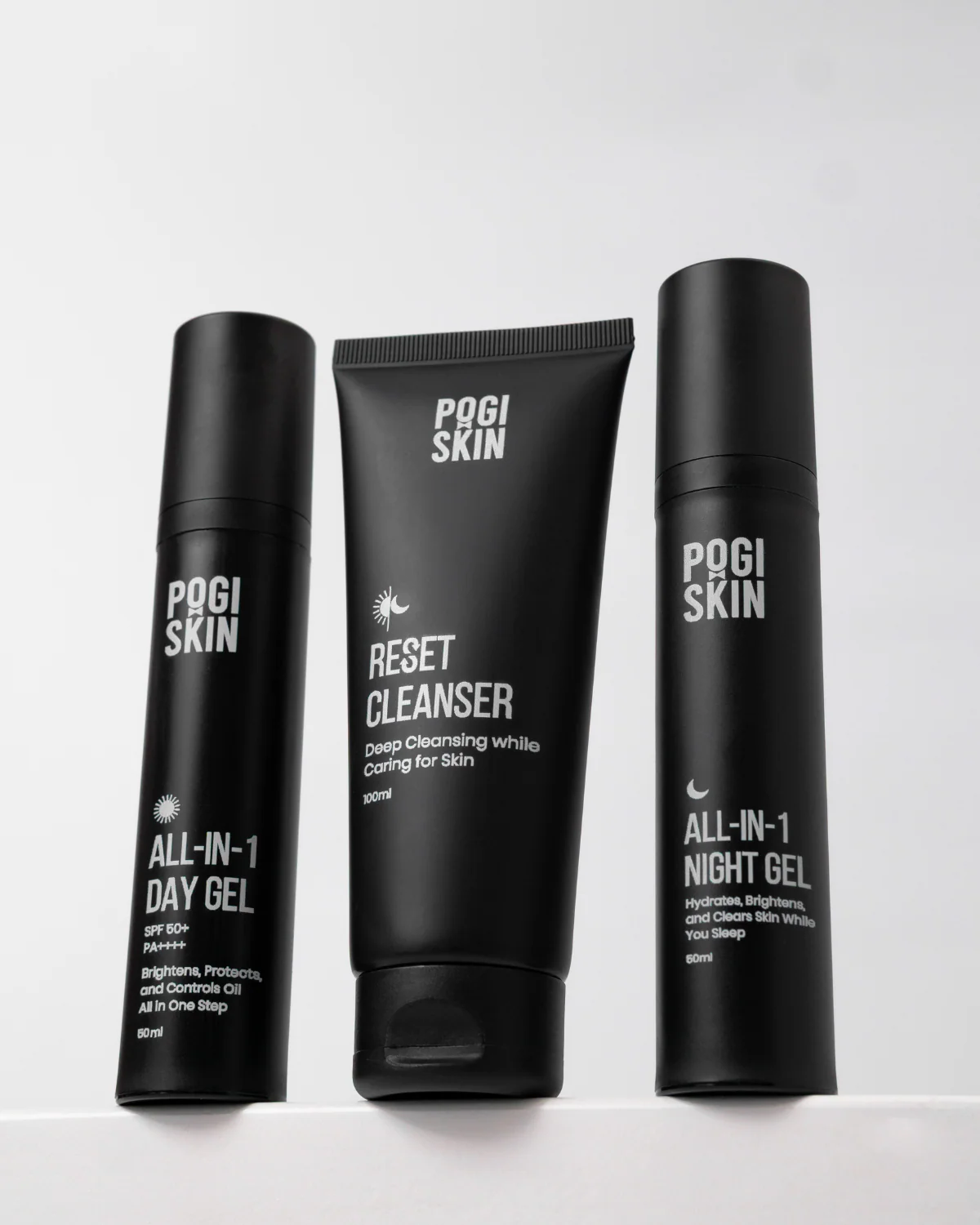 All-In-One Premium Set - Day Gel, Cleanser, Night Gel