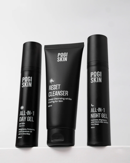 All-In-One Premium Set - Day Gel, Cleanser, Night Gel